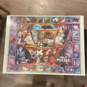 VINTAGE BRAND NEW**1000 Piece Cat Puzzle